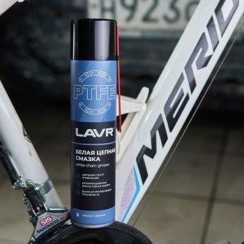 389 р. Смазка тефлоновая 400мл для цепи c PTFE аэрозоль LAVR LAVR ln1741  с доставкой в г. Керчь. Увеличить фотографию 4