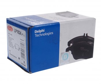 1 699 р. Колодки тормозные VW Golf,Touran AUDI A3,A6 SKODA Octavia задние (4шт.) DELPHI DELPHI lp1824  с доставкой в г. Керчь. Увеличить фотографию 2