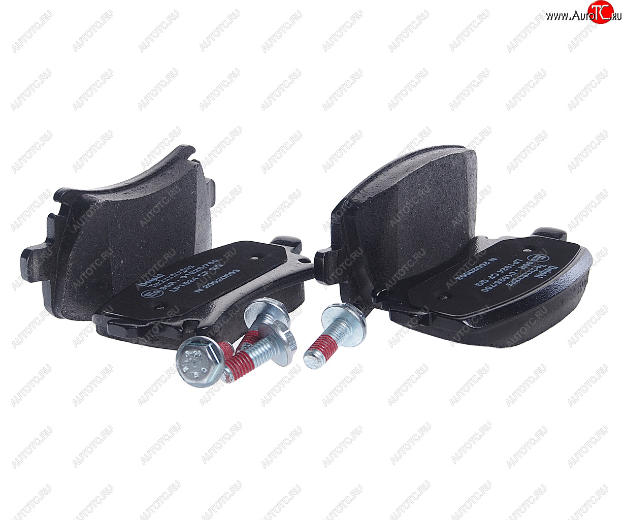 1 699 р. Колодки тормозные VW Golf,Touran AUDI A3,A6 SKODA Octavia задние (4шт.) DELPHI DELPHI lp1824  с доставкой в г. Керчь
