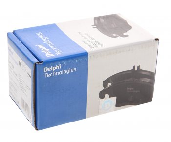 2 339 р. Колодки тормозные задние DELPHI Ford Kuga 1 (2008-2013)  с доставкой в г. Керчь. Увеличить фотографию 2