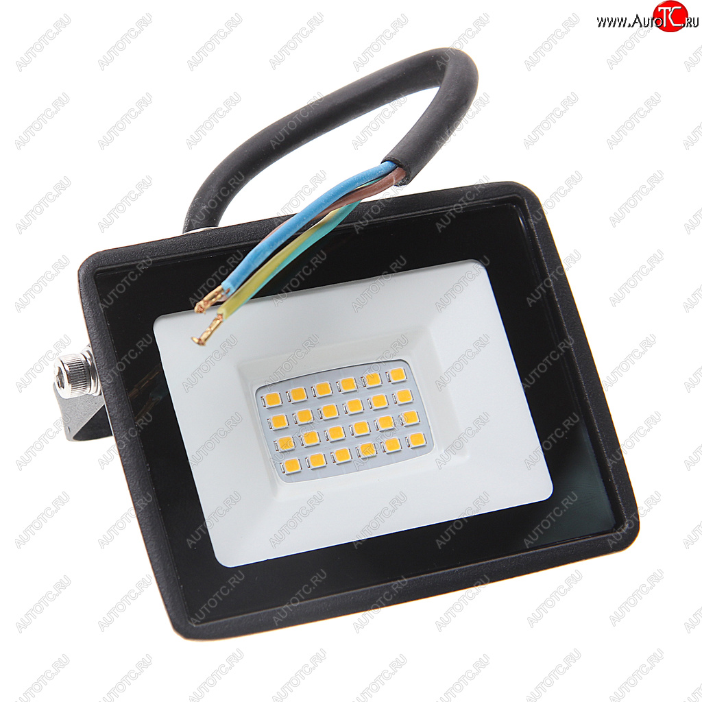 729 р. Светильник светодиодный 220V 30W 3000K черный ЭРА ЭРА lpr-023-0-30k-030  с доставкой в г. Керчь