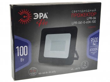 1 799 р. Светильник светодиодный 220V 100W 6500K белый ЭРА ЭРА lpr-061-0-65k-100  с доставкой в г. Керчь. Увеличить фотографию 4