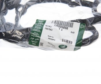 8 599 р. Прокладка крышки клапанной LAND ROVER Range Rover (02-) OE LAND ROVER lr005898 LAND ROVER lr005898  с доставкой в г. Керчь. Увеличить фотографию 3
