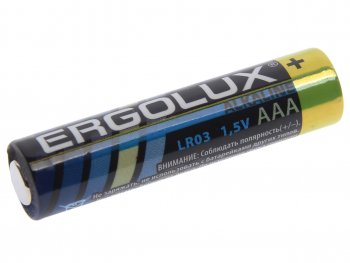 28 р. Батарейка AAA LR03 1.5V блистер 24шт. (цена за 1шт.) Alkaline ERGOLUX ERGOLUX lr03 bp-24  с доставкой в г. Керчь. Увеличить фотографию 1