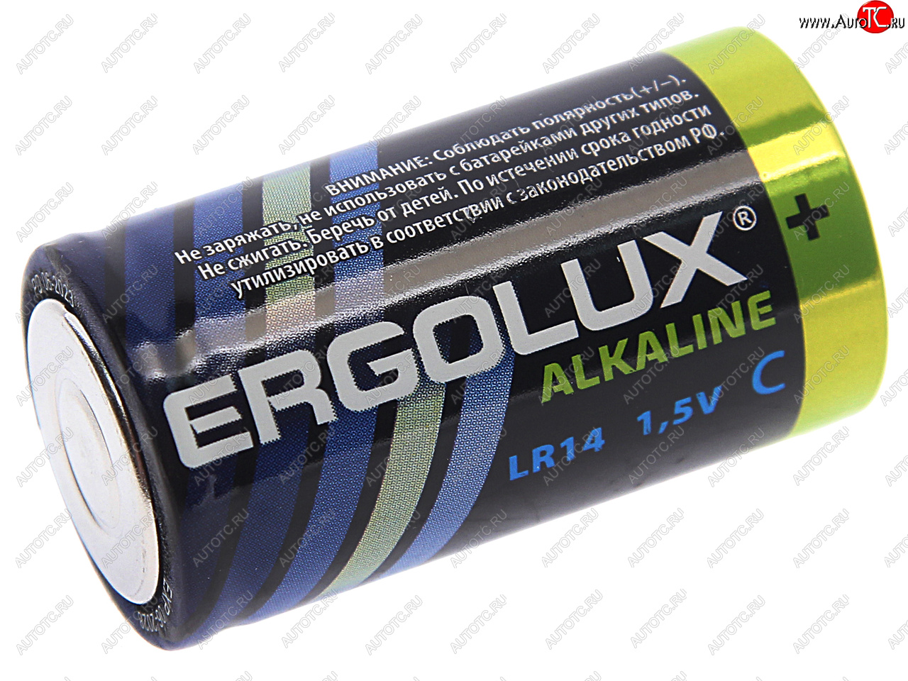 135 р. Батарейка C LR14 1.5V блистер 2шт. (цена за 1шт.) Alkaline ERGOLUX ERGOLUX lr14 bl-2  с доставкой в г. Керчь