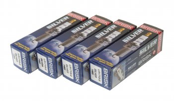 1 329 р. Свеча зажигания ЗМЗ-406 BRISK LR17YS-9 Silver (газ. оборудование) комплект BRISK lr17ys-9  с доставкой в г. Керчь. Увеличить фотографию 2