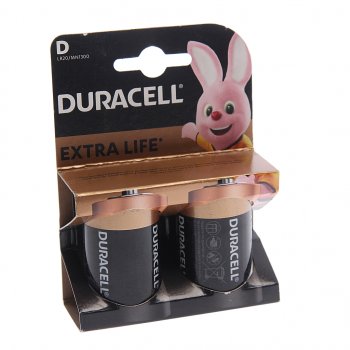 549 р. Батарейка D LR20 1.5V блистер 2шт. (цена за 1шт.) Alkaline Basic DURACELL DURACELL lr20-2bl  с доставкой в г. Керчь. Увеличить фотографию 3