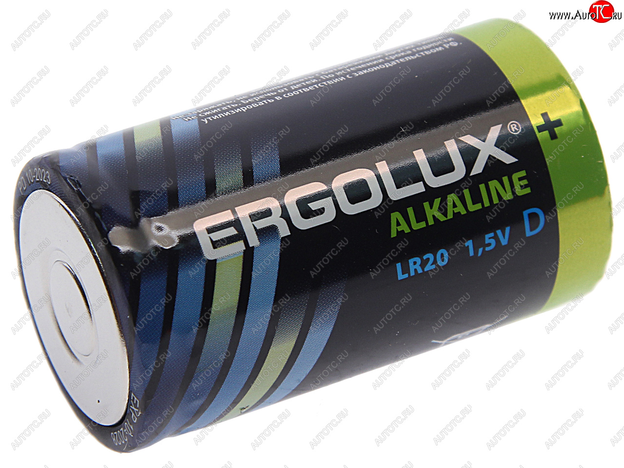 188 р. Батарейка D LR20 1.5V блистер 2шт. (цена за 1шт.) Alkaline ERGOLUX ERGOLUX lr20 bl-2  с доставкой в г. Керчь