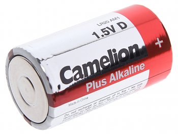 270 р. Батарейка D LR20 1.5V блистер 2шт. (цена за 1шт.) Alkaline Plus CAMELION CAMELION lr20-bp2  с доставкой в г. Керчь. Увеличить фотографию 1