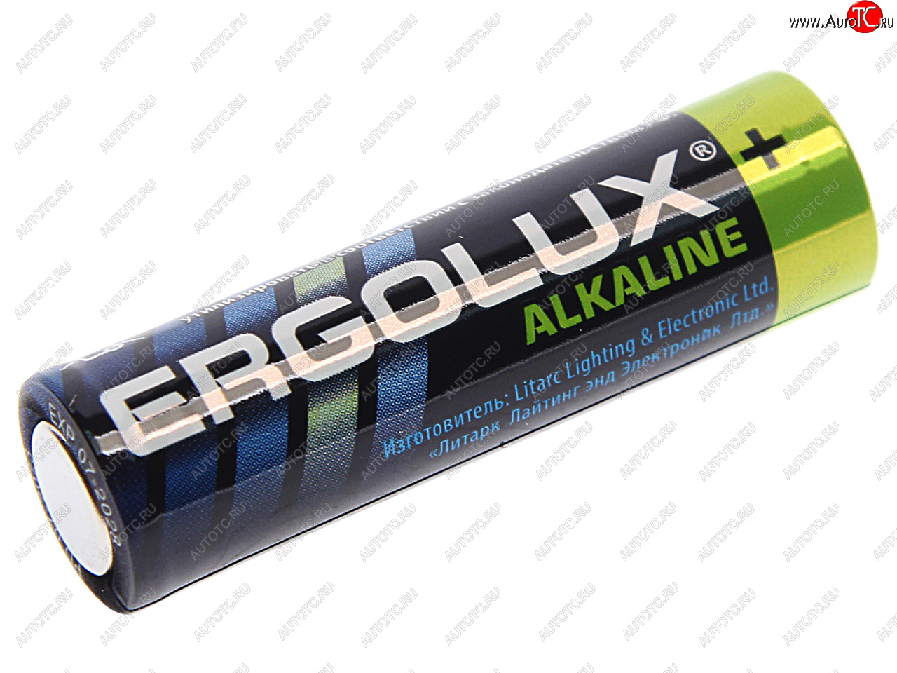 45 р. Батарейка AA LR6 1.5V блистер 2шт. (цена за 1шт.) Alkaline ERGOLUX ERGOLUX lr6 bl-2  с доставкой в г. Керчь