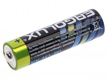 41 р. Батарейка AA LR6 1.5V блистер 4шт. (цена за 1шт.) Alkaline ERGOLUX ERGOLUX lr6 bl-4  с доставкой в г. Керчь. Увеличить фотографию 2