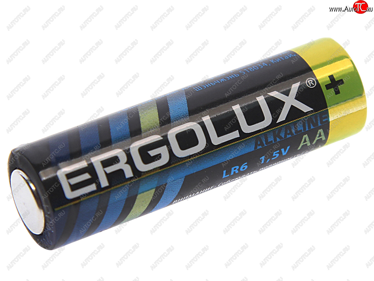 29 р. Батарейка AA LR6 1.5V блистер 12шт. (цена за 1шт.) Alkaline ERGOLUX ERGOLUX lr6 bp-12  с доставкой в г. Керчь
