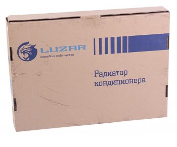 8 699 р. Радиатор кондиционера УАЗ АС Sanden LUZAR LUZAR lrac03631  с доставкой в г. Керчь. Увеличить фотографию 3