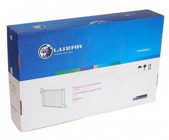 7 999 р. Радиатор ВАЗ-2190 алюминиевый (АКПП) с кондиционером LUZAR LUZAR lrc01192b  с доставкой в г. Керчь. Увеличить фотографию 4