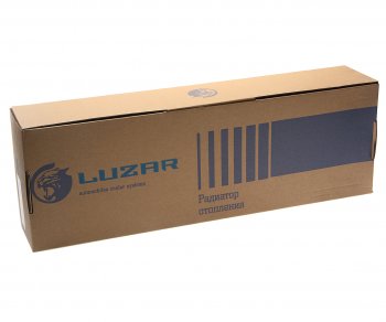 4 999 р. Радиатор отопителя УАЗ-3741 алюминиевый 2-х рядный НО d=16мм LUZAR LUZAR lrh0347b  с доставкой в г. Керчь. Увеличить фотографию 4
