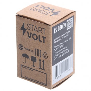 228 р. Датчик температуры ГАЗ,ЗИЛ,МАЗ,ПАЗ охлаждающей жидкости STARTVOLT STARTVOLT ls 03009  с доставкой в г. Керчь. Увеличить фотографию 3