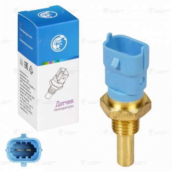 439 р. Датчик температуры ГАЗ дв.40524 ЕВРО-3 LUZAR LUZAR ls03425  с доставкой в г. Керчь. Увеличить фотографию 1