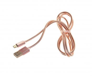 319 р. Кабель micro USB 1м розовое золото LDNIO LDNIO ls24 android  с доставкой в г. Керчь. Увеличить фотографию 1