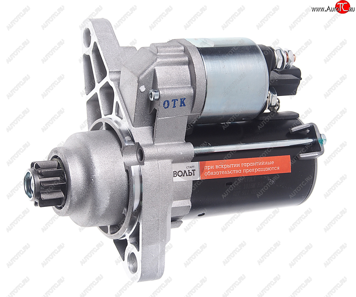 7 549 р. Стартер VW Polo Sedan (11-) (1.6 I),Golf 5 (03-) MT z=10 1.1кВт STARTVOLT STARTVOLT lst 1016m  с доставкой в г. Керчь