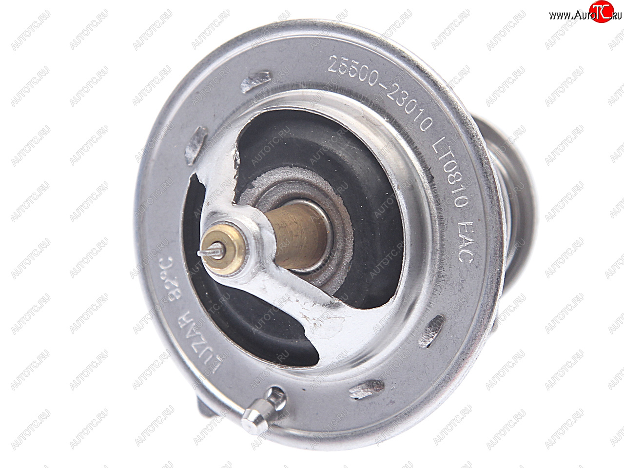 839 р. Термостат HYUNDAI Accent (03-),Getz (02-),Elantra (00-),Sonata EF (05-),Santa Fe (09-) (DOHC) LUZAR LUZAR lt0810  с доставкой в г. Керчь