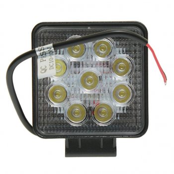 999 р. Фара рабочего света 105х105мм 27Вт (9 светодиодов) LED LT LED TECHNOLOGY lt-1227sf  с доставкой в г. Керчь. Увеличить фотографию 3