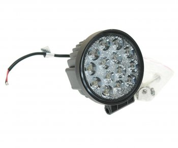 1 279 р. Фара рабочего света круглая 116х116x70мм 42Вт (14 светодиодов) LED LT LED TECHNOLOGY lt-1242rf  с доставкой в г. Керчь. Увеличить фотографию 1