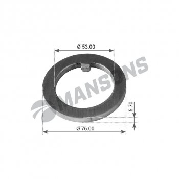 171 р. Шайба BPW (ECO,ECO Plus) ступицы стопорная (convertional,8-9т,10-12т) MANSONS MANSONS lw115  с доставкой в г. Керчь. Увеличить фотографию 1