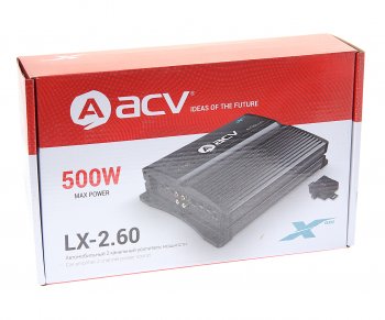 4 199 р. Усилитель автомобильный 2х60Вт ACV ACV lx-2.60 ACV lx-2.60  с доставкой в г. Керчь. Увеличить фотографию 4