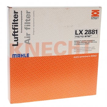 2 999 р. Фильтр воздушный CHEVROLET Cruze (09-) (2.0 D),Orlando (11-) (2.0 D) OPEL Astra J (1.4T1.6T) MAHLE MAHLE lx2881  с доставкой в г. Керчь. Увеличить фотографию 1