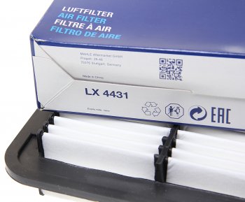 2 589 р. Фильтр воздушный MITSUBISHI ASX,Grandis (04-),Outlander (12-) MAHLE MAHLE lx4431  с доставкой в г. Керчь. Увеличить фотографию 2