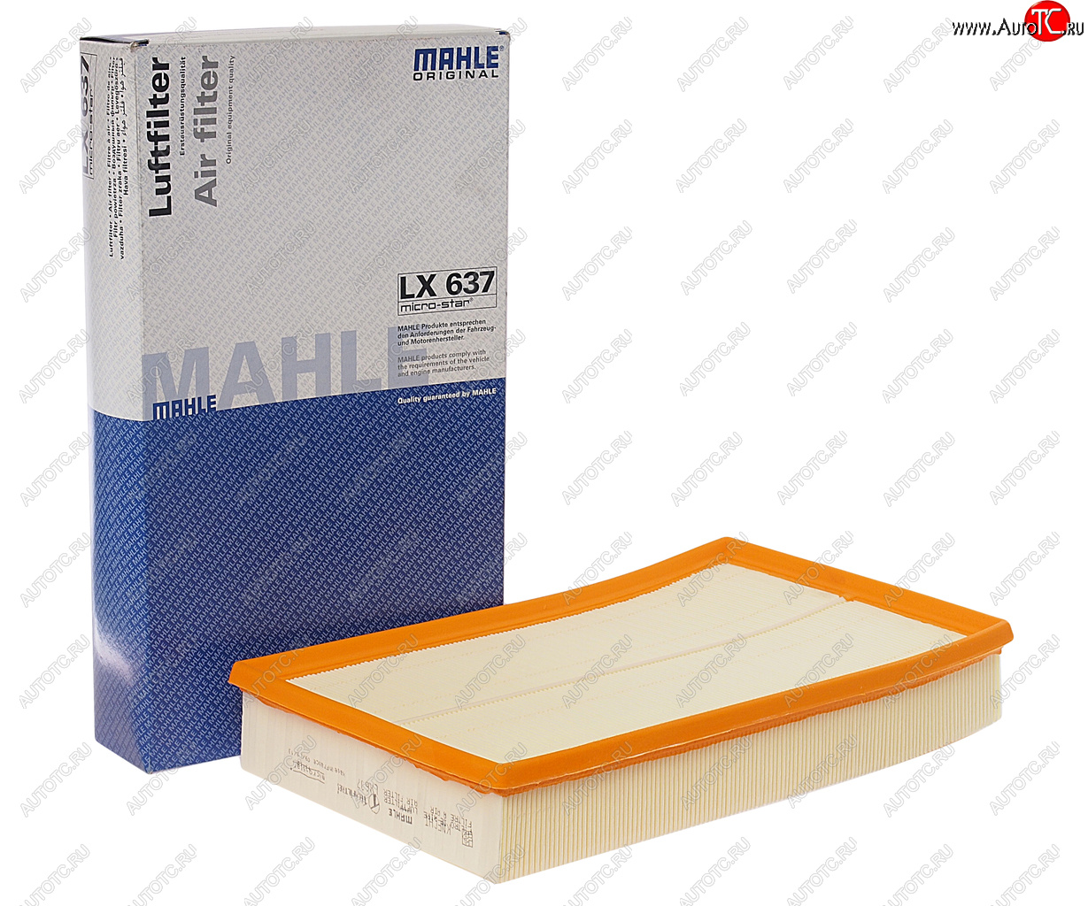 3 079 р. Фильтр воздушный VOLVO S80 (98-06) MAHLE MAHLE lx637  с доставкой в г. Керчь
