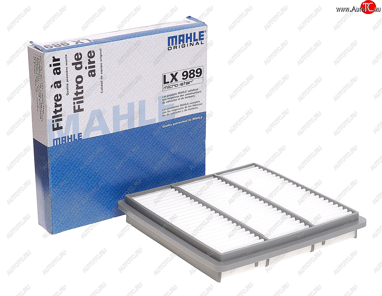 1 079 р. Фильтр воздушный MITSUBISHI Pajero 2 (91-00),Pajero Sport (00-) MAHLE MAHLE lx989  с доставкой в г. Керчь