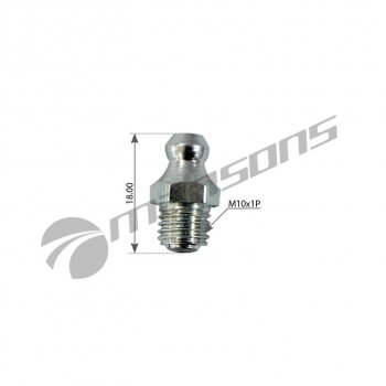 18 р. Масленка прямая 180 градусов М10х1 MANSONS MANSONS m025  с доставкой в г. Керчь. Увеличить фотографию 1
