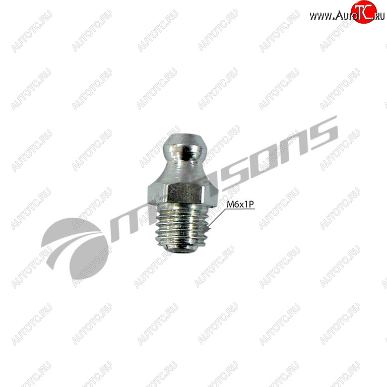 20 р. Масленка прямая 180 градусов М6х1 MANSONS MANSONS m034  с доставкой в г. Керчь