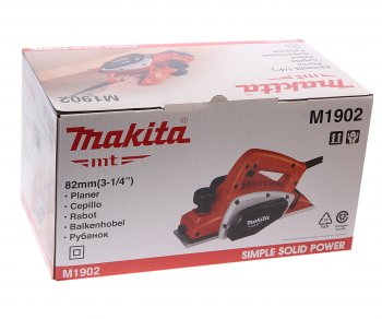 13 649 р. Рубанок электрический 500Вт 82мм 16000об/мин. MAKITA MAKITA m1902 MAKITA m1902  с доставкой в г. Керчь. Увеличить фотографию 4
