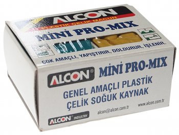 129 р. Сварка холодная 40г PRO-MIX для пластика и стали двухкомпонентная ALCON ALCON m-2217  с доставкой в г. Керчь. Увеличить фотографию 2
