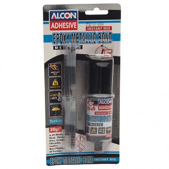 429 р. Клей эпоксидный двухкомпонентный серый 30г шприц ALCON ALCON m-2312  с доставкой в г. Керчь. Увеличить фотографию 1