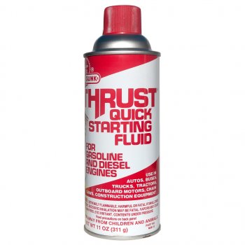 919 р. Жидкость для запуска двигателя THRUST эфир 25% аэрозоль 311г GUNK GUNK m3815  с доставкой в г. Керчь. Увеличить фотографию 1
