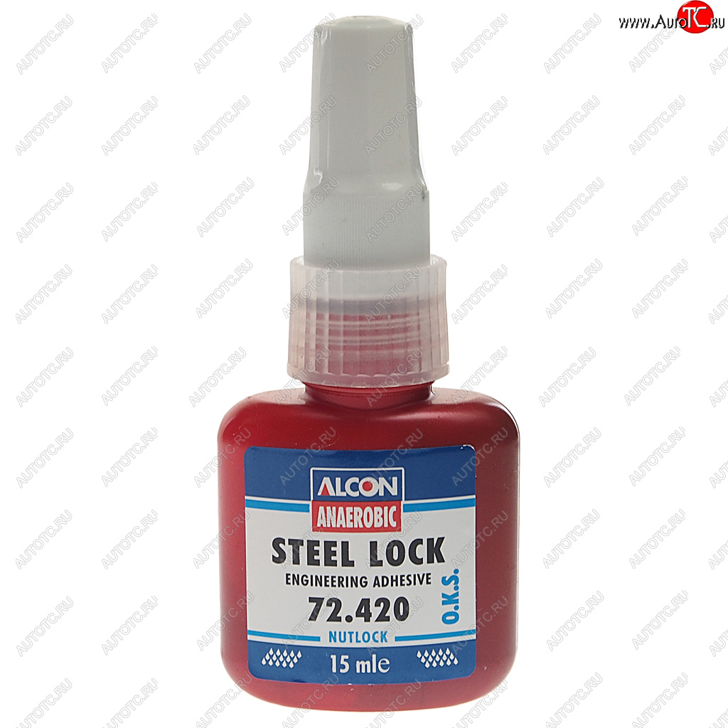 200 р. Фиксатор резьбы анаэробный средней фиксации 15мл ALCON ALCON m-5242  с доставкой в г. Керчь