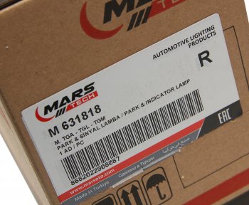 1 979 р. Фара противотуманная MAN TGA,TGL,TGM с указателем поворота правая (фальшфара) MARS TECH MARS TECH m631818  с доставкой в г. Керчь. Увеличить фотографию 6