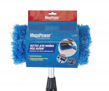 1 689 р. Щетка для мойки автомобиля телескопическая 135-300см под шланг MEGAPOWER MEGAPOWER-AUTOMOTIVE m-71705  с доставкой в г. Керчь. Увеличить фотографию 3