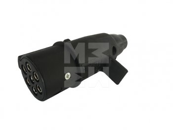 439 р. Разъем электрический прицепа ISO 1185 Type N 7-полюсный (вилка пластик) MARSHALL MARSHALL m7341001  с доставкой в г. Керчь. Увеличить фотографию 5
