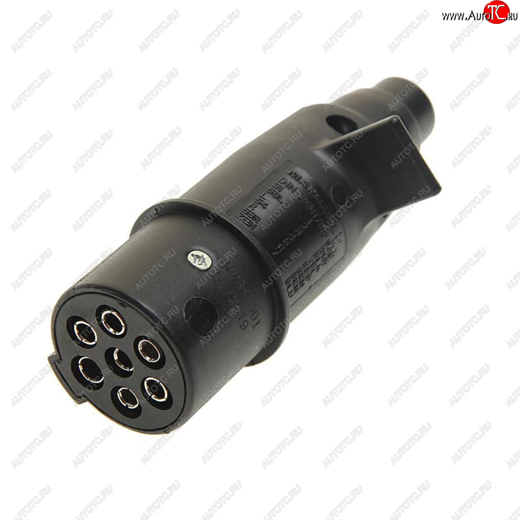 439 р. Разъем электрический прицепа ISO 1185 Type N 7-полюсный (вилка пластик) MARSHALL MARSHALL m7341001  с доставкой в г. Керчь