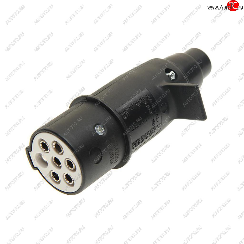 469 р. Разъем электрический прицепа ISO 3731 Type S 7-полюсный (вилка пластик) MARSHALL MARSHALL m7342001  с доставкой в г. Керчь
