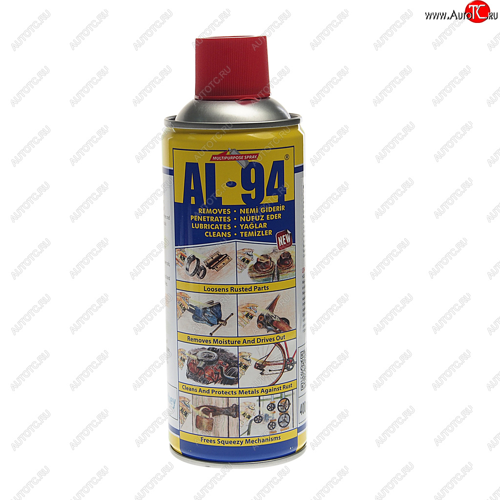 369 р. Смазка универсальная проникающая AL-94 400мл аэрозоль ALCON ALCON m-7705  с доставкой в г. Керчь