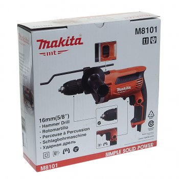 11 999 р. Дрель ударная 710Вт MAKITA MAKITA m8101  с доставкой в г. Керчь. Увеличить фотографию 5