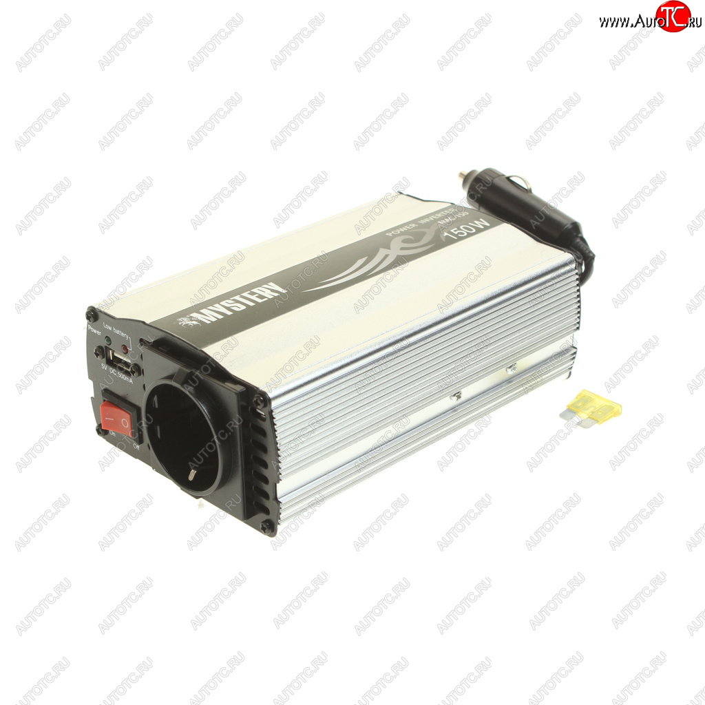 3 299 р. Преобразователь напряжения (инвертор) 12-220V 150Вт MYSTERY MYSTERY mac-150  с доставкой в г. Керчь