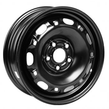 3 299 р. Диск колесный VW Polo sedan SKODA Rapid R14 черный ASTERRO magnetto 14016 5х100 et35 d-57,1  с доставкой в г. Керчь. Увеличить фотографию 1