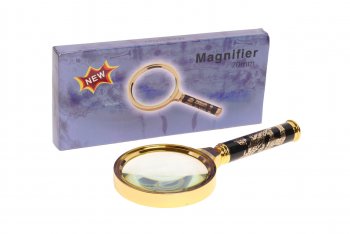 241 р. Лупа 70мм металлическая оправа MAGNIFER MAGNIFER magnifer  с доставкой в г. Керчь. Увеличить фотографию 1