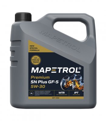 4 599 р. Масло моторное PREMIUM SN PLUS GF-5 5W30 синт.4л MAPETROL MAPETROL map0018  с доставкой в г. Керчь. Увеличить фотографию 2